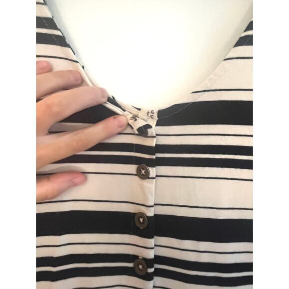 J. Crew Striped Button-back Dress - Picture 5 of 9